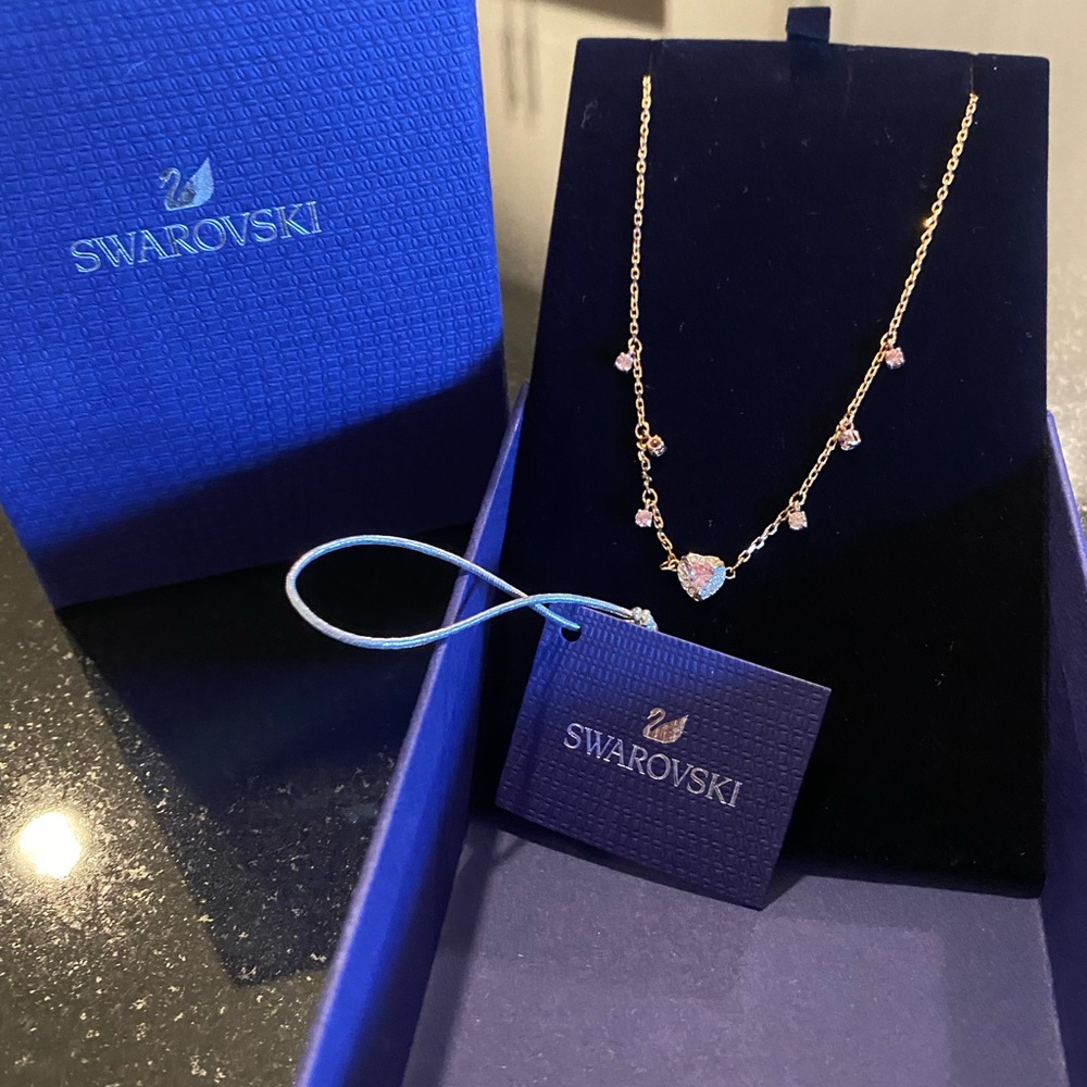 Swarovski Crystal necklace. New with tags!